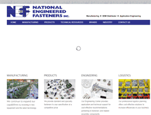 Tablet Screenshot of nationalengfasteners.com